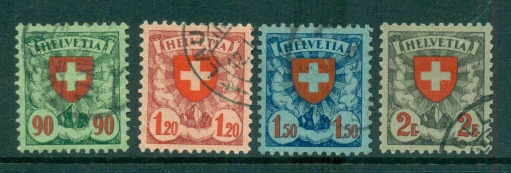 Switzerland-1933-Arms-FU-lot59072