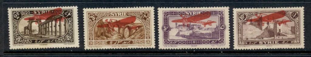 Syria-1926-Airmail-Opt-MUH