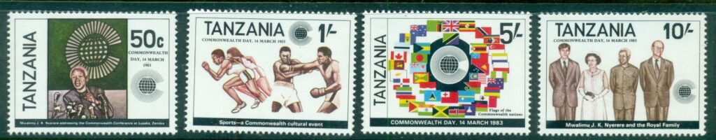 Tanzania-1983-Commonwealeth-Day-MUH