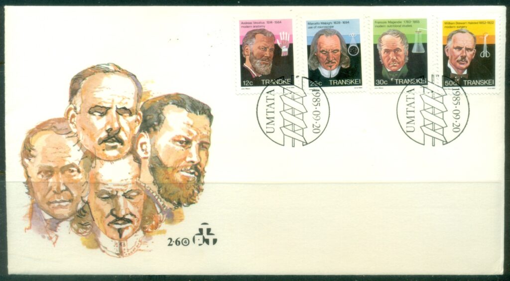 Transkei-1985-Heroes-of-Medicine-FDC