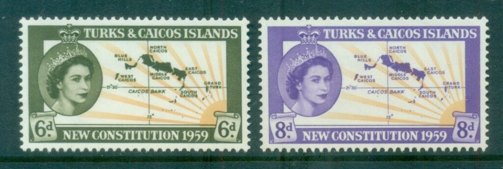 Turks-Caicos-Is-1959-Granting-of-New-Constitution-MLH