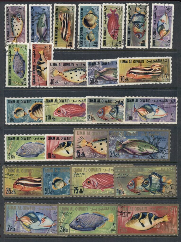 Umm-al-Qiwain-1967-Fish-of-the-Arabian-Gulf-CTO