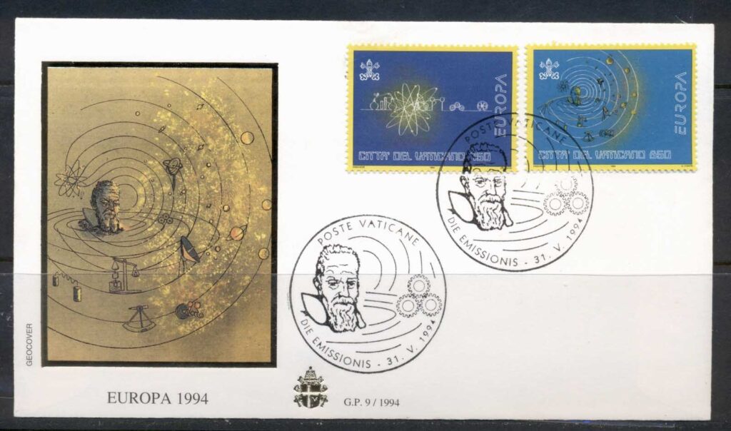 Vatican-1994-Europa-European-Discoveries-FDC