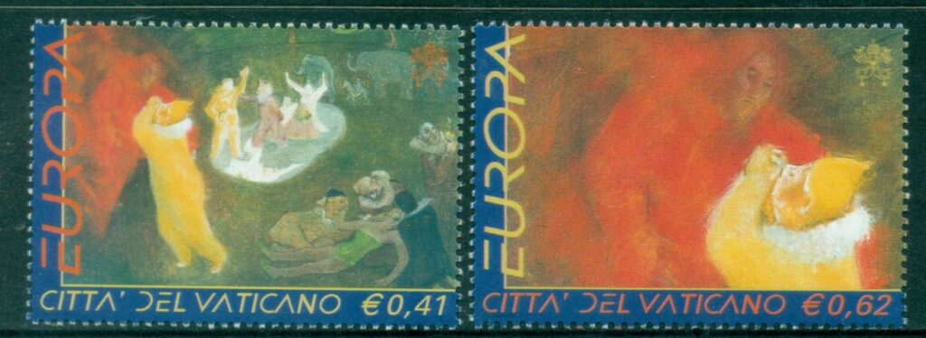 Vatican-2002-EUROPA-Stamps-The-Circus-MUH