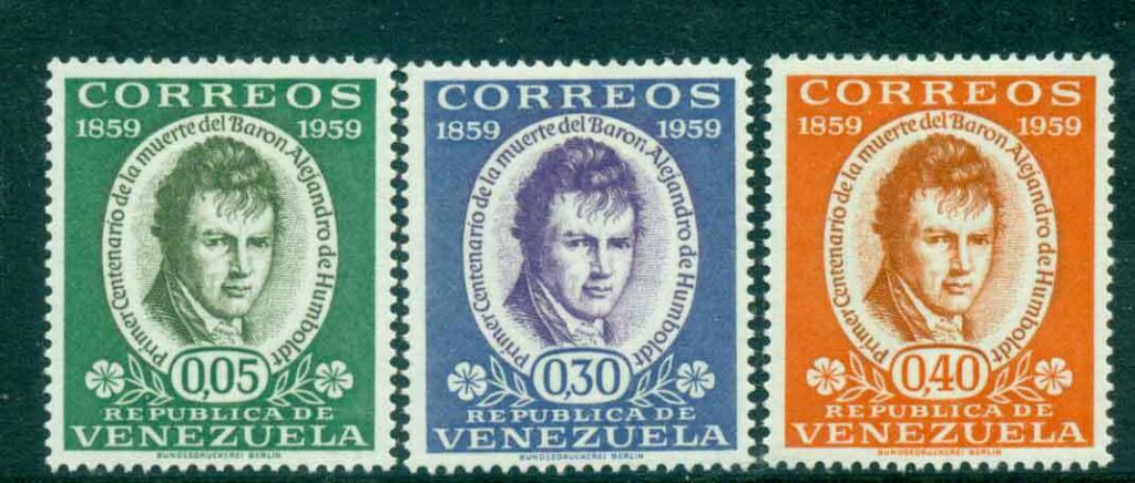 Venezuela-1960-Alexander-von-Humboldt-no-AirsMLH-Lot46865