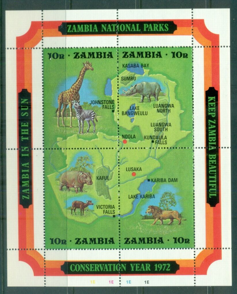 Zambia-1972-Conservation-Year-MS-MUH