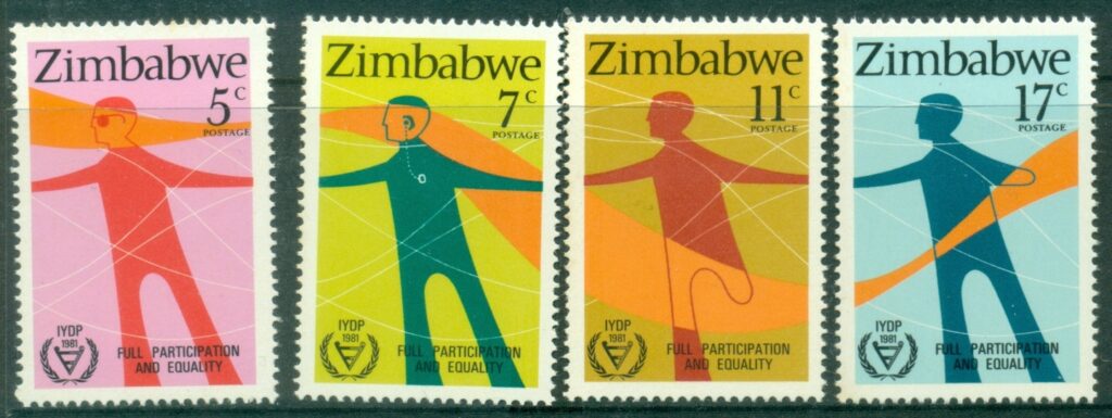 Zimbabwe-1981-International-year-of-Disabled-Persons-MUH